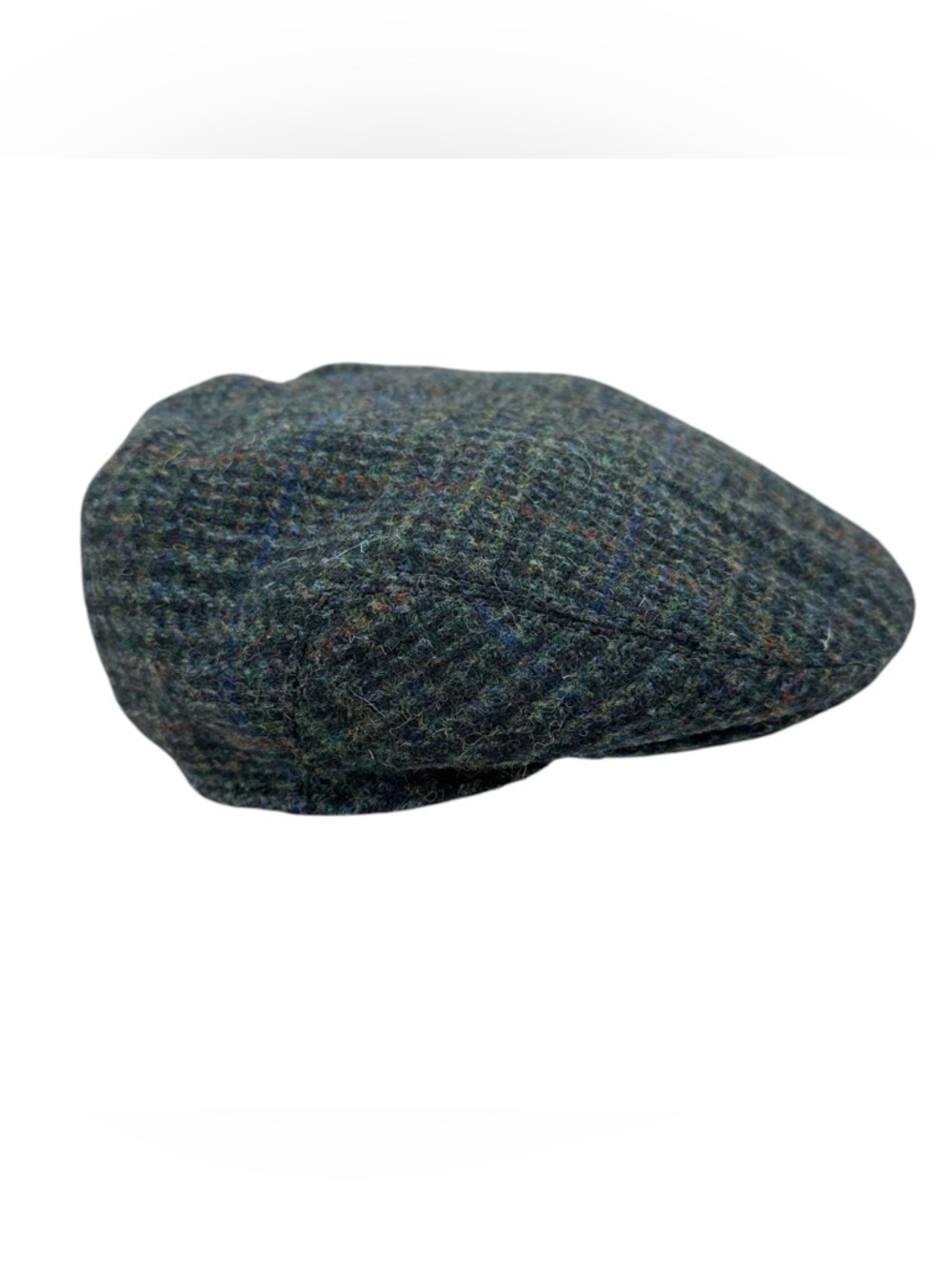 HARRIS TWEED Pitlochry Hat Lined Wool Flat Cap Wool